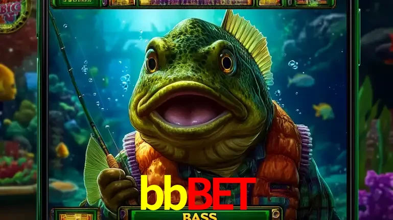 Personagem de peixe pescador do popular jogo de slot com tema de pescaria, uma das emocionantes opções de caça-níqueis para jogar e ganhar no cassino bbbet.